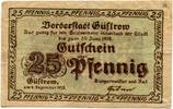 Mecklenburg, 25 Pfg. Güstrow, -