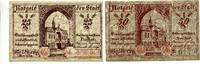 Mecklenburg, 25 Pfg. 50 Pfg. Goldberg, -