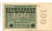Deutschland 100 Millio. Mark -