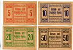 Thüringen, 5 Pfg. 10 Pfg. 20 Pfg. 50 Pfg. Frankenhausen, -
