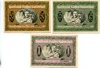 Westfalen, 50 Pfg. 75 Pfg. 1 Mk. Münster, -