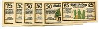 Sachsen-Anhalt 25 Pfg. 4x50 Pfg. 75 Pfg. Gatersleben, -