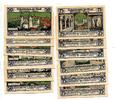 Sachsen-Anhalt 6x50 Pfg. 6x75 Pfg. Gernrode, -