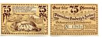 Sachsen-Anhalt 75 Pfg. Badetz b. Zerbst, -