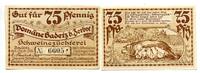 Sachsen-Anhalt 75 Pfg. Badetz b. Zerbst, -