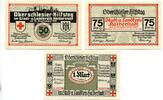 Sachsen-Anhalt 50 Pfg. 75 Pfg. 1 Mk. Halberstadt, -