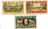 Sachsen-Anhalt 25 Pfg. 50 Pfg. 1 Mk. Jerichow, -