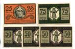 Sachsen-Anhalt 25 Pfg. 3x50 Pfg. 75 Pfg. Mücheln, -