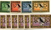 Sachsen-Anhalt 5 Pfg. 10 Pfg. 20 Pfg. 25 Pfg. 6x50 Pfg. Merseburg, -