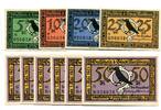 Sachsen-Anhalt 5 Pfg. 10 Pfg. 20 Pfg. 25 Pfg. 6x50 Pfg. Merseburg, -