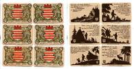 Sachsen-Anhalt 2x25 Pfg. 2x50 Pfg. 2x75 Pfg. Nöschenrode, -
