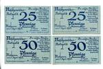 Sachsen-Anhalt 2x25 Pfg. 2x50 Pfg. Nöschenrode, -