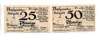 Sachsen-Anhalt 25 Pfg. 50 Pfg. Nöschenrode, -