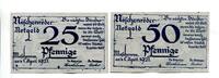 Sachsen-Anhalt 25 Pfg. 50 Pfg. Nöschenrode, -