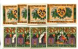 Sachsen-Anhalt 4x25 Pfg. 4x50 Pfg. Oranienbaum, -