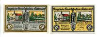 Sachsen-Anhalt 25 Pfg. 50 Pfg. Oebisfelde-Kaltendorf, -