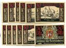 Niedersachsen, 12x50 Pfg. Geestemünde, -