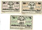 Sachsen-Anhalt 25 Pfg. 50 Pfg. 75 Pfg. Stroebeck, -