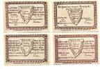 Sachsen-Anhalt 10 Pfg. 25 Pfg. 50 Pfg. 75 Pfg. Weddersleben, -