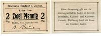 Sachsen-Anhalt 2 Pfg. Badetz, -