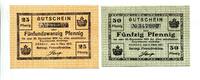 Sachsen-Anhalt 25 Pfg. 50 Pfg. Anhalt-Dessau, -