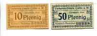 Sachsen-Anhalt 10 Pfg. 50 Pfg. Calbe,Milde, -