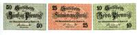 Sachsen-Anhalt 10 Pfg. 25 Pfg. 50 Pfg. Thale, -