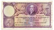 Schottland, 5 Pounds The Commercial Bank of Scotland ltd., -