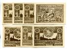 Thüringen, 10 Pfg. 2x25 Pfg. 2x50 Pfg. 2x75 Pfg. Bürgel, -