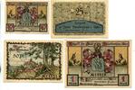 Thüringen, 10 Pfg. 25 Pfg. 50 Pfg. 1 Mk. Blankenhain, -