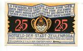 Thüringen, 5x25 Pfg. Zeulenroda, -