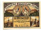Thüringen, 10 Pfg. 25 Pfg. 3x50 Pfg. Zella-Mehlis, -