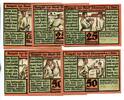 Thüringen, 2x25 Pfg. 2x50 Pfg. 2x1 Mk Sömmerda, -