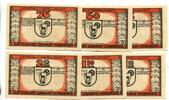 Niedersachsen, 25 Pfg. 50 Pfg. 75 Pfg. 1 Mk. 1.50 Mk. 2 Mk. Damme, -