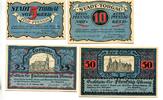 Sachsen, 5 Pfg. 10 Pfg. 25 Pfg. 50 Pfg. Torgau, -