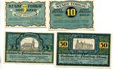 Sachsen, 5 Pfg. 10 Pfg. 25 Pfg. 50 Pfg. Torgau, -