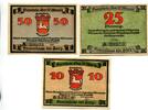 Niedersachsen, 10 Pfg. 25 Pfg. 50 Pfg. Braunlage, -