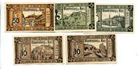 Niedersachsen, 5 Pfg. 2x10 Pfg. 25 Pfg. 50 Pfg. Blankenburg a.H., -