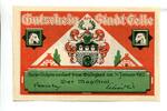 Niedersachsen, 25 Pfg. 50 Pfg. 75 Pfg. 100 Pfg. Celle, -