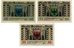 Niedersachsen, 10 Pfg. 25 Pfg. 50 Pfg. Goslar, -
