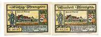 Niedersachsen, 50 Pfg. 100 Pfg. St.Andreasberg, -