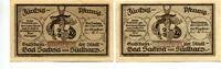Niedersachsen, 2x50 Pfg. Sachsa,Bad, -