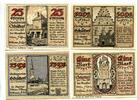 Niedersachsen, 25 Pfg. 50 Pfg. 75 Pfg. 1 Mk. Schüttorf, -