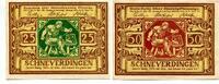 Niedersachsen, 25 Pfg. 50 Pfg. Schneverdingen, -