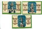 Niedersachsen, 50 Pfg. 75 Pfg. 1 Mk. Soltau, -