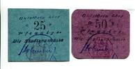 Niedersachsen, 25 Pfg. 50 Pfg. Bodenwerder, -