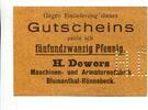 Niedersachsen, 25 Pfg. Blumenthal-Rönnebeck, -