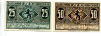 Niedersachsen, 25 Pfg. 50 Pfg. Bleckede, -