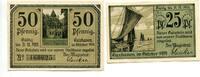 Niedersachsen, 25 Pfg. 50 Pfg. Cuxhaven, -