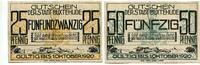 Niedersachsen, 25 Pfg. 50 Pfg. Buxtehude, -